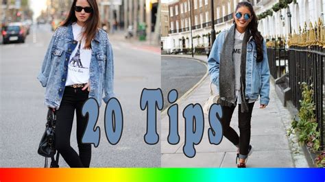 how to style oversized denim jacket